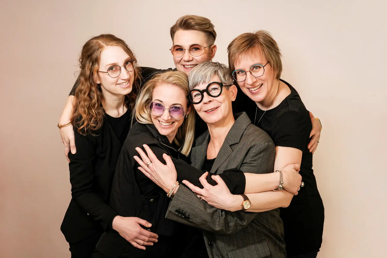 Gruppbild personalen på Jacobssons Optik.