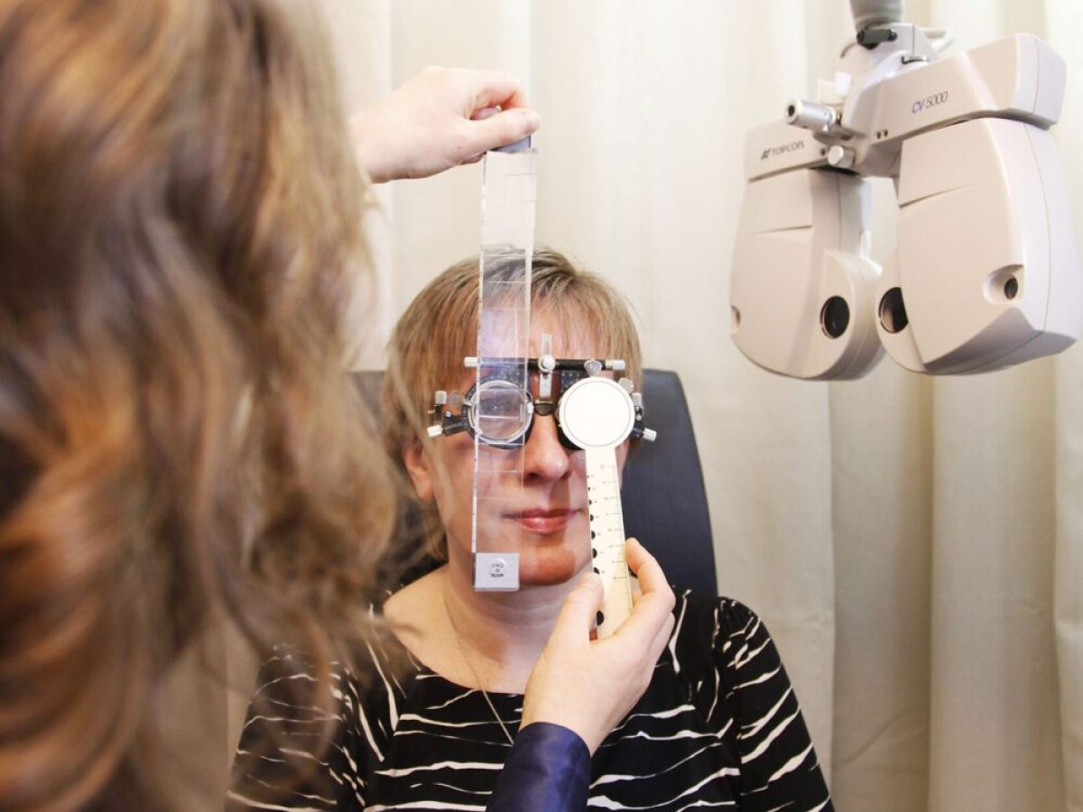 Mätinstrument som används vid samsynsundersökning.